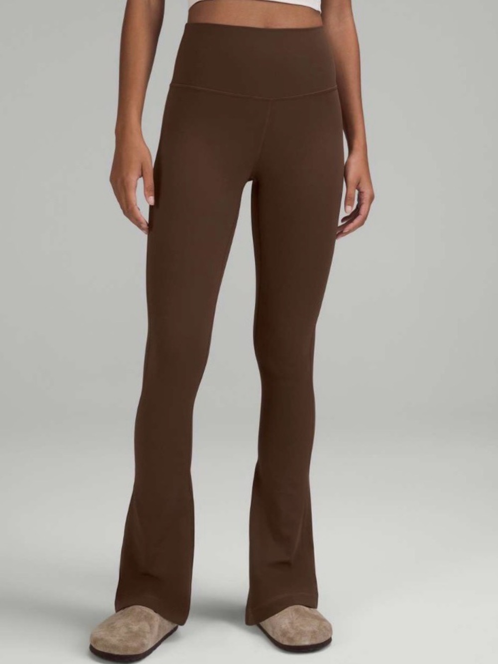 🆕 Lululemon Align High-Rise Mini Flare Pant 32" Java (Brown) 🍂🤎